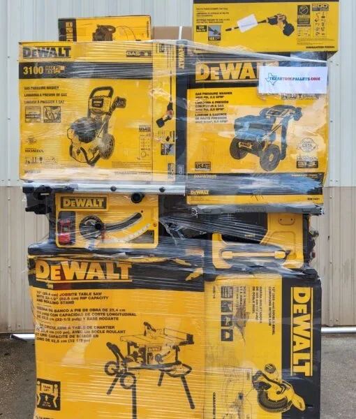 Buy DeWalt pallets on sale.