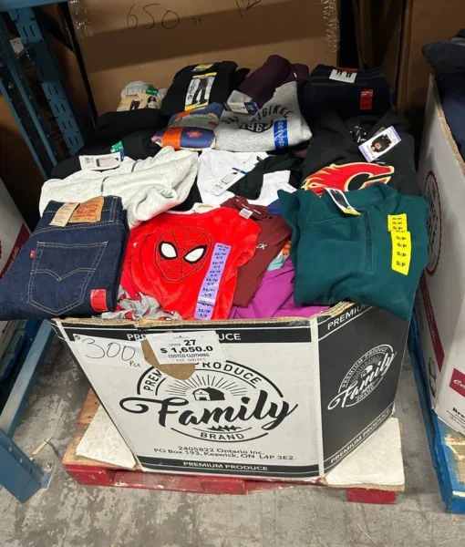 Branded Clothing Pallets Wholesale – Bestselling Clothing for Retailers in the USA and Europe